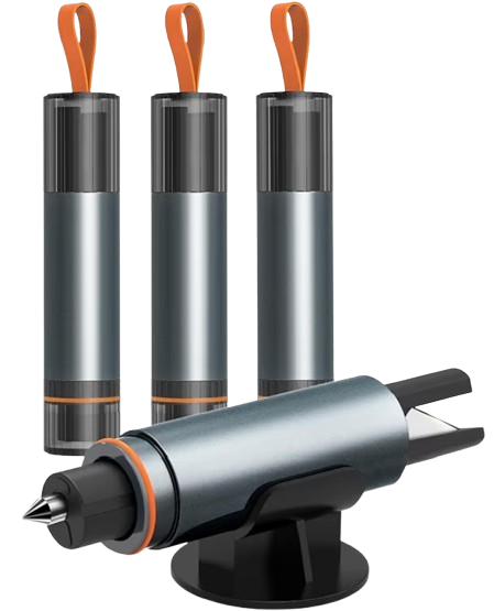 Glass Breaker with Belts